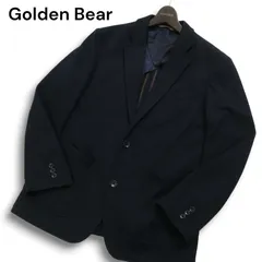 Golden Bear ゴールデンベア 通年★ アンコン テーラード ジャケット ブレザー Sz.M メンズ 黒のサムネイル