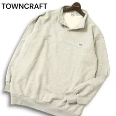 TOWNCRAFT The Fox Collection フリークスストア ロゴ★ オーバーサイズ スウェット トレーナー プルオーバー Sz.L メンズ