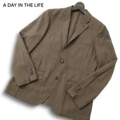 A DAY IN THE LIFE ユナイテッドアローズ 春夏★ アンコン テーラード シングル ジャケット Sz.M メンズ
