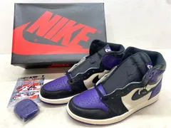 NIKE/ナイキ AIR JORDAN 1 RETRO HIGH OG エア ジョーダン 1 レトロ ハイ COURT PURPLE コートパープル 555088-501/29.0cm 【MK0190-008】268