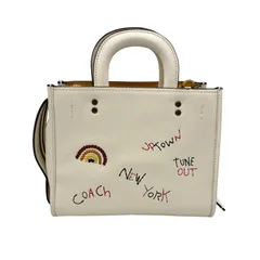 コーチ COACH ハンドバッグ ローグ 25 2way ショルダーバッグ C3873 レザー アイボリー レディース