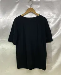 【美中古品】Aquascutum アクアスキュータム サマーニット Tシャツ カットソー サイズ：M カラー：ブラック メンズ ユニセックスのサムネイル