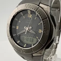 CASIO カシオ アナデジ ウェーブセプター　WVA-410TJ 2730 腕時計 電波ソーラー 稼働品 【H42】