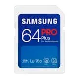 サムスン SDカード 64GB PRO Plus 最大読出180MB/s 書込130MB/s V30 UHS-I U3 Class10 MB-SD64S/EC SAMSUNG メモリーカード カメラ 4K録画 データ保存 【MY323】