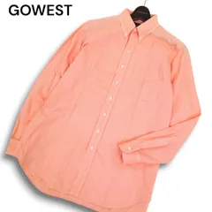 GOWEST ゴーウエスト 通年 コットン★ 長袖 ボタンダウン シャツ Sz.2　メンズのサムネイル