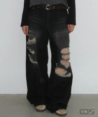 AmeriVINTAGE UND HARD DAMAGE LOOSE DENIM - メルカリ