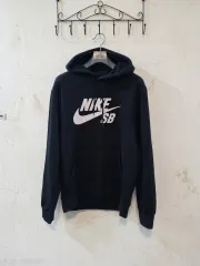ナイキ SB ブラック 起毛 フードTシャツ L