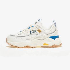 FILA infinito ベージュ パープル 26.5cm 厚底スニーカー - メルカリ