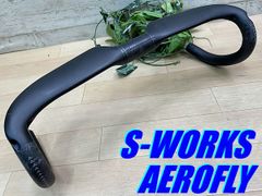 ☆ Telspo's Top Recommendation!! Excellent Condition!! SPECIALIZED S-WORKS AEROFLY 420mm CARBON HANDLE 259g Specialized S-Works Aerofly Carbon Drop Handle Road Mini Velo M-1724