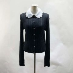 gu コントラストシェニールカーディガン SnowMan 目黒蓮 zara - メルカリ
