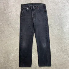 00年代 Levi's リーバイス 501 ブラックデニムパンツ メンズW32相当 古着 00s Y2K ヴィンテージ VINTAGE ジーンズ 先染め 黒