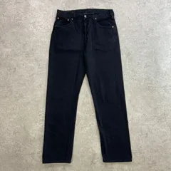 90年代 スペイン製 Levi's ユーロリーバイス 501 ブラックデニムパンツ メンズW31相当 古着 90s ヴィンテージ VINTAGE ジーンズ 後染め 墨黒