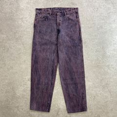 CLASS クラス 堀切 ケミカルブリーチ ワイドデニムパンツ - メルカリ