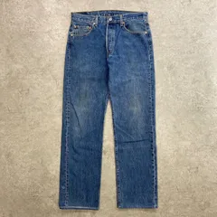 90~00年代 Levi's リーバイス 501 ストレート デニムパンツ メンズW33相当 古着 90s 00s Y2K ヴィンテージ VINTAGE アメカジ 青色のサムネイル