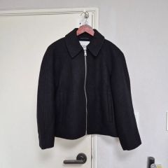 ohotoro Mannish Wool Blouson ネイビー - メルカリ
