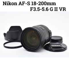 万能レンズ Nikon AF-S 18-200mm VR 高倍率 広角 手ブレ - メルカリ