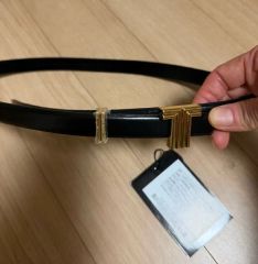 ことり様専用 eaphi エフィロゴモチーフベルト 本革レザー 定価17,000