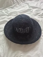 コットン100%ニット バケットハット