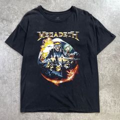 メガデス バンドTシャツ フロントプリント L - メルカリ