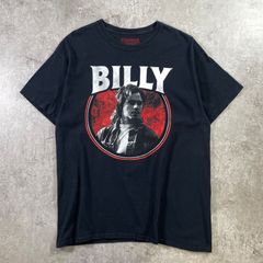 STRANGER THINGS 스트레인저싱스 BILLY 빌리 영화 무비 프린트 T셔츠 맨즈 L헌옷 아메카지 NETFLIX 넷플릭스 블랙