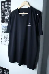 (2XL) UNDER ARMOUR アンダーアーマー 半袖 Tシャツ オーバーサイズ 機能性 ブラック-17E43