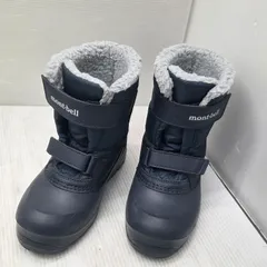 4 S04071 モンベル mont-bell  パウダーブーツ　スノーブーツ  19.0cm 靴 子供用 未使用