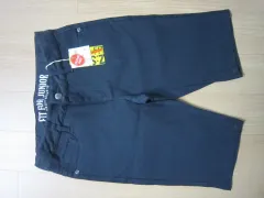 5分ズボン ブラック 140