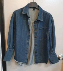 美品】TODAYFUL デニムシャツ バックベルトデザイン春アイテム 羽織り