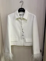 ザラ アイボリー クロップドジャケット s