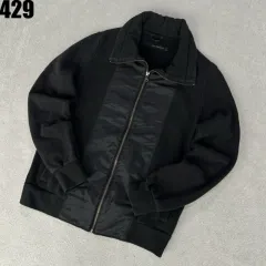 Calvin Klein ブラック ジップアップ ジャケット