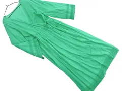 LOWRYS FARM ローリーズファーム レース ガウン ワンピース sizeM/緑 ■◇ レディース