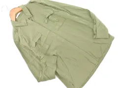 OPAQUE オペーク ボタンダウン ミリタリー シャツ sizeM/カーキ ■◇ レディースのサムネイル