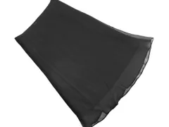NICOLE ニコル シフォン フレア スカート size38/黒 ■◇ レディースのサムネイル