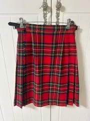 yorkland タータンチェック ラップスカート スコティッシュタータンのサムネイル