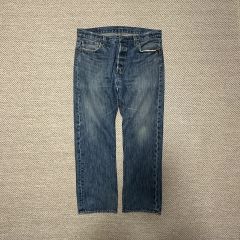 エドウィン EDS03 EDWIN デニムパンツ ボタンフライ セルビッジW38
