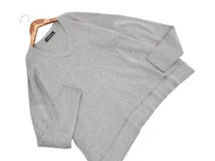 green label relaxing グリーンレーベルリラクシング ユナイテッドアローズ Vネック ニット セーター グレー ■◇ レディース