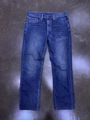 リーバイス 511 スリムフィット インディゴ ウォッシュ デニムパンツ 32