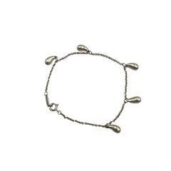 超レア】Tiffany&Co.パフハート ブレスレット 925 付属品 鑑定済