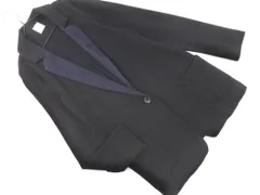 PUPULA ププラ シルク混 テーラード ジャケット size40/紺 ■◇ レディースのサムネイル