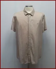 POLO SPORT/ベージュの半袖シャツ/サイズ100/ヴィンテージ(G-4)