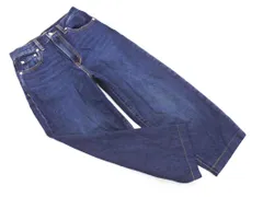 LEVI'S リーバイス USED加工 クロップド デニムパンツ size25/紺 ■◇ レディース