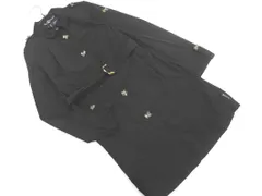 ARMANI JEANS アルマーニジーンズ トレンチコート size36/黒 ■◇ レディースのサムネイル