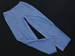 CIAOPANIC TYPY チャオパニックティピー リネン混 デニム調 パンツ sizeS/水色 ■◇ レディース