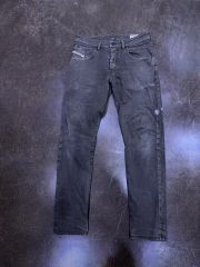 DIESEL ディーゼル ジョグデニム スウェットパンツ KROOLEY W30 - メルカリ