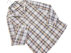 CROCODILE クロコダイル チェック ジップアップ ジャケット sizeM/緑ｘ白ｘ黄 ■◇ レディース