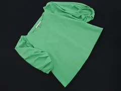 Gout Commun グーコミューン ボリュームスリーブ ブラウス シャツ size38/緑 ■◇ レディースのサムネイル