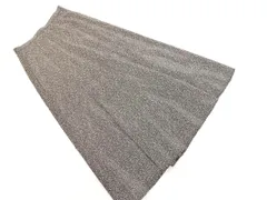 apart by lowrys アパートバイローリーズ 総柄 ロング スカート sizeF/黒 ■◇ レディース