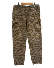 ア ベイシング エイプ A BATHING APE U.R.S.U.S サルカモ ミリタリー パンツ 迷彩 茶 ブラウン 101MB-952のサムネイル