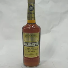 【未成年の飲酒は法律で禁じられています】I.W.ハーパー　ゴールドメダル　750ml　特級　43度　バーボンウイスキー　ストレートのサムネイル