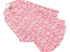 MAX&Co. マックスアンドコー 総柄 シャツ チュニック ワンピース size38/白ｘ赤ｘピンク ■◇ レディースのサムネイル